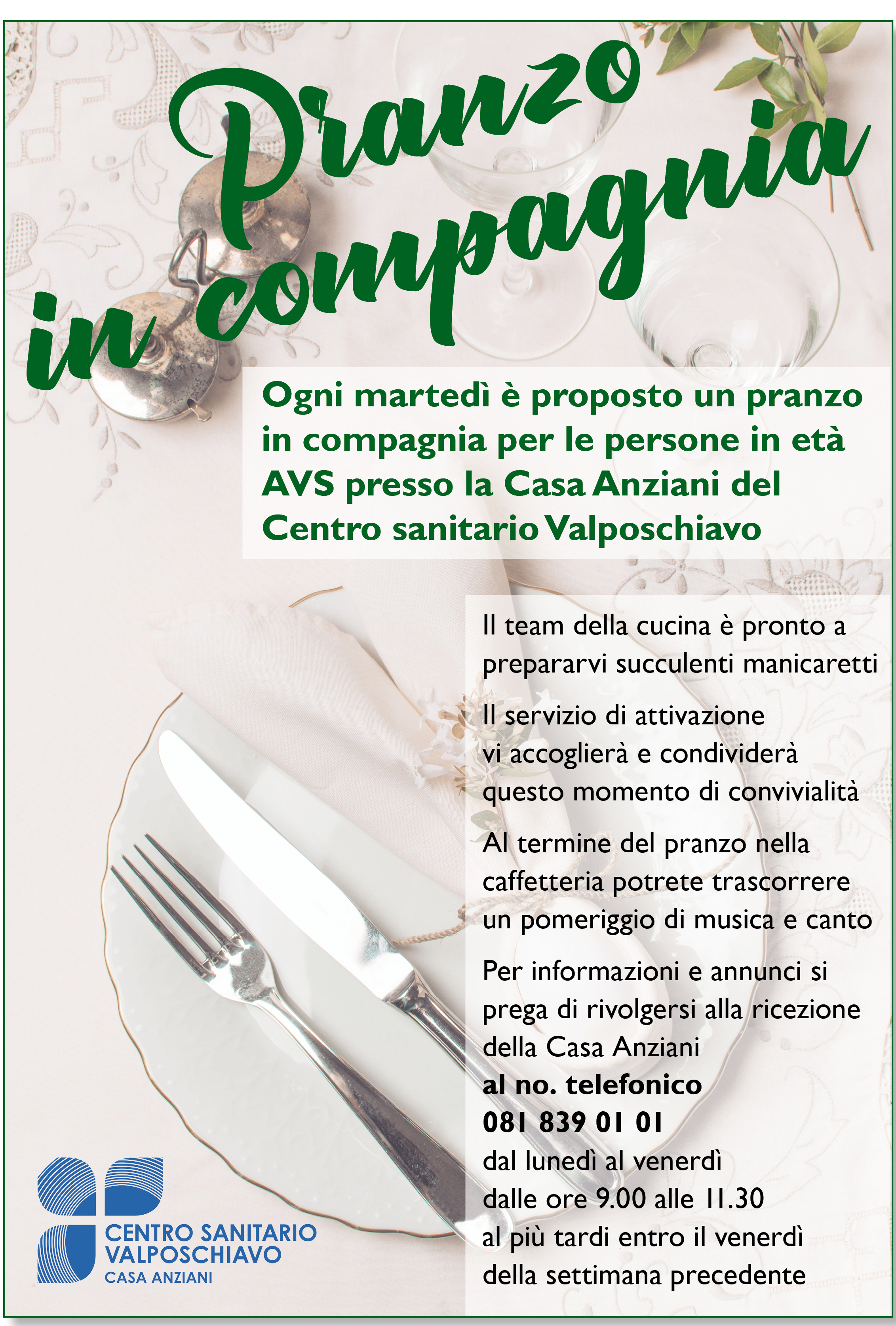 Pranzo in compagnia